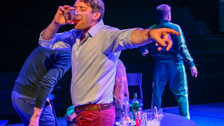 Spektakl „Na Rauszu” w teatrze STU