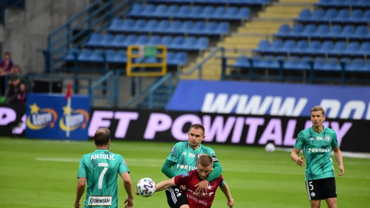 Mecz Wisła - Legia z czerwca 2020 roku