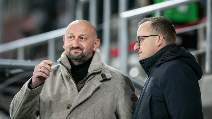 Jarosław Pieprzyca (z lewej) i Mateusz Dróżdż