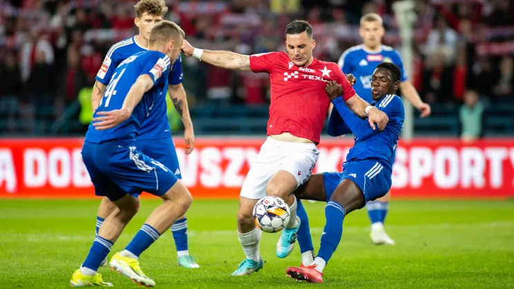 Baraż o ekstraklasę Wisła Kraków - Miedź Legnica z maja 2025