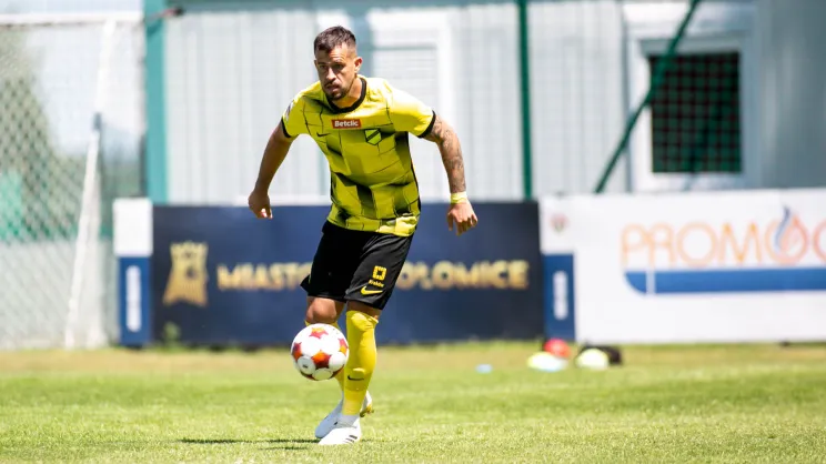 Rafał Pietrzak gra w drugiej drużynie Wieczystej