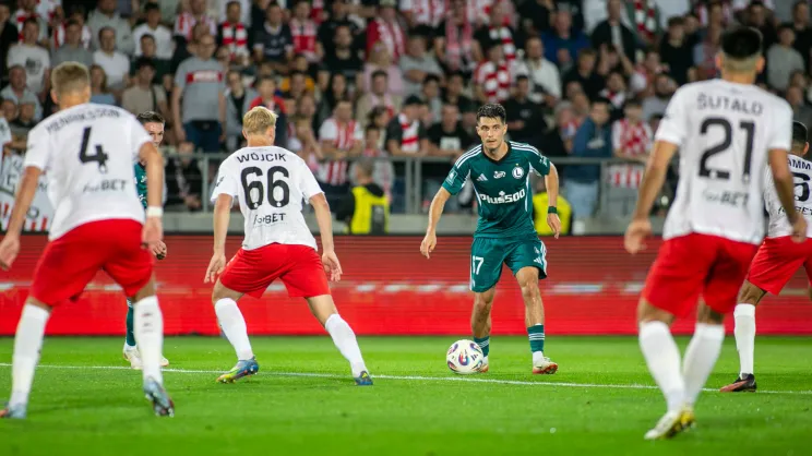Oskar Wójcik i Bartosz Kapustka