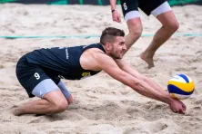 Mecz siatkówki plażowej