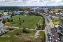 Widok na rejon estakady Turowicza (zdjęcie archiwalne)