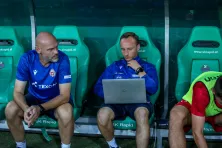 Mariusz Jop i jeden z jego asystentów Michał Siwierski