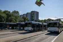 Widok na pętlę autobusową "Azory"