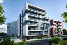 Wizualizacja inwestycji, widok od strony ul. Jerozolimskiej