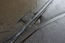 Torowisko tramwajowe przy ulicy Starowiślnej