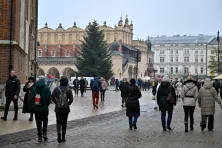 Choinka na Rynku Głównym
