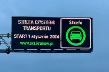 Strefa czystego transportu w Krakowie od 1 stycznia 2026 roku