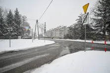 Skrzyżowanie ulic Lubostoń i Kobierzyńskiej