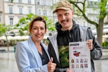Małgorzata Szatko i Krzysztof Lis