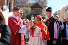 Uroczystości św. Stanisława w Krakowie. Procesja z Wawelu na Skałkę