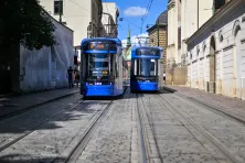 Tramwaje na ulicy Dominikańskiej