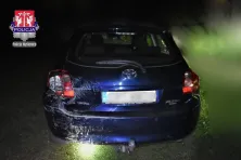 Auto po kolizji 