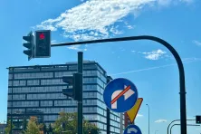 Sygnalizacja świetlna na trasie linii KST IV