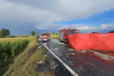 Wypadek w Książnicach Wielkich