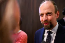 Wieczór wyborczy w sztabie Łukasz Gibały
