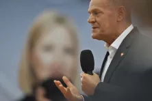 Spotkanie z Moniką Piątkowską i Donaldem Tuskiem