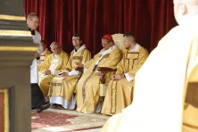 Kard. Grzegorz Ryś podczas XXXIV Pielgrzymki Rodzin Archidiecezji Krakowskiej do Kalwarii Zebrzydowskiej