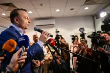 Wieczór wyborczy w sztabie Łukasz Gibały
