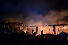 Pożar budynku gospodarskiego w Lipnicy Dolnej