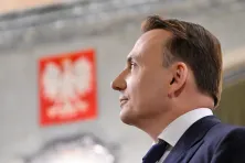 Łukasz Gibała w trakcie sesji Rady Miasta Krakowa