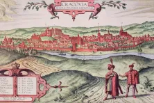 Mapa Krakowa