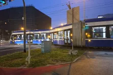 Wykolejenie tramwaju w Łagiewnikach