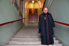 Kardynał Stanisław Dziwisz podczas ogłoszenia nowego metropility krakowskiego