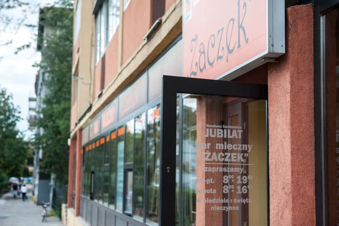 Bar mleczny "Żaczek". To tu śpiewak zasiądzie przy jednym stoliku z widzem