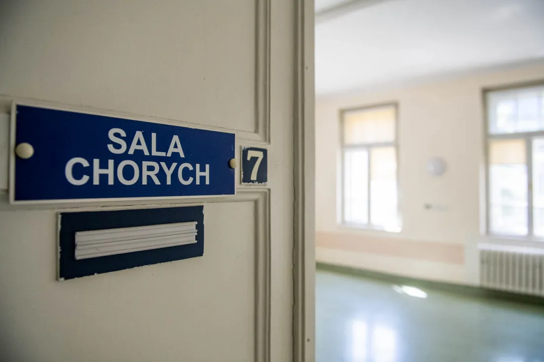 Wnętrze dawnych klinik uniwersyteckich