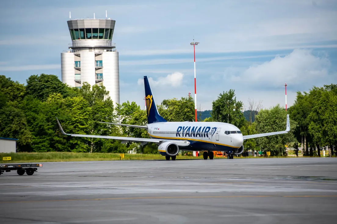 Samolot linii Ryanair