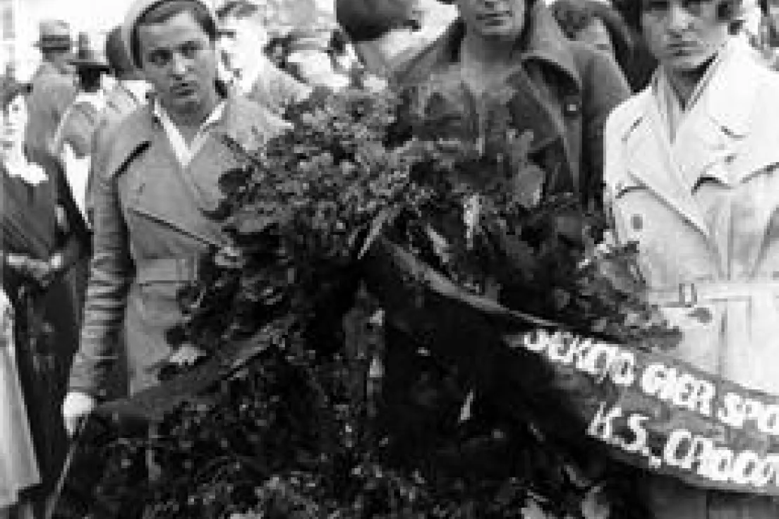 Pogrzeb Edwarda Centarowskiego we wrześniu 1933 roku