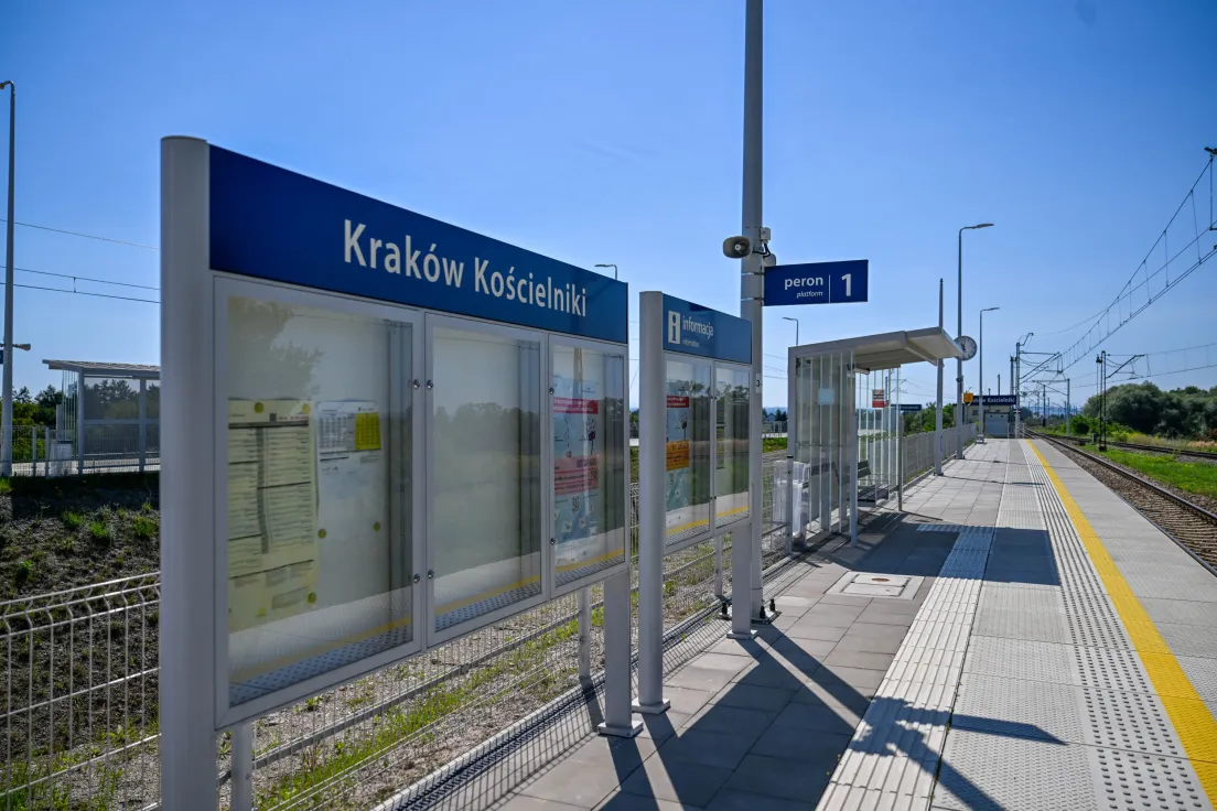 Przystanek kolejowy w Kościelnikach