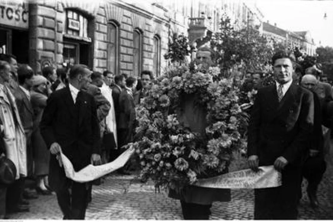 Pogrzeb Edwarda Centarowskiego we wrześniu 1933 roku
