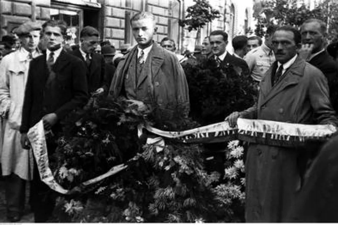 Pogrzeb Edwarda Centarowskiego we wrześniu 1933 roku