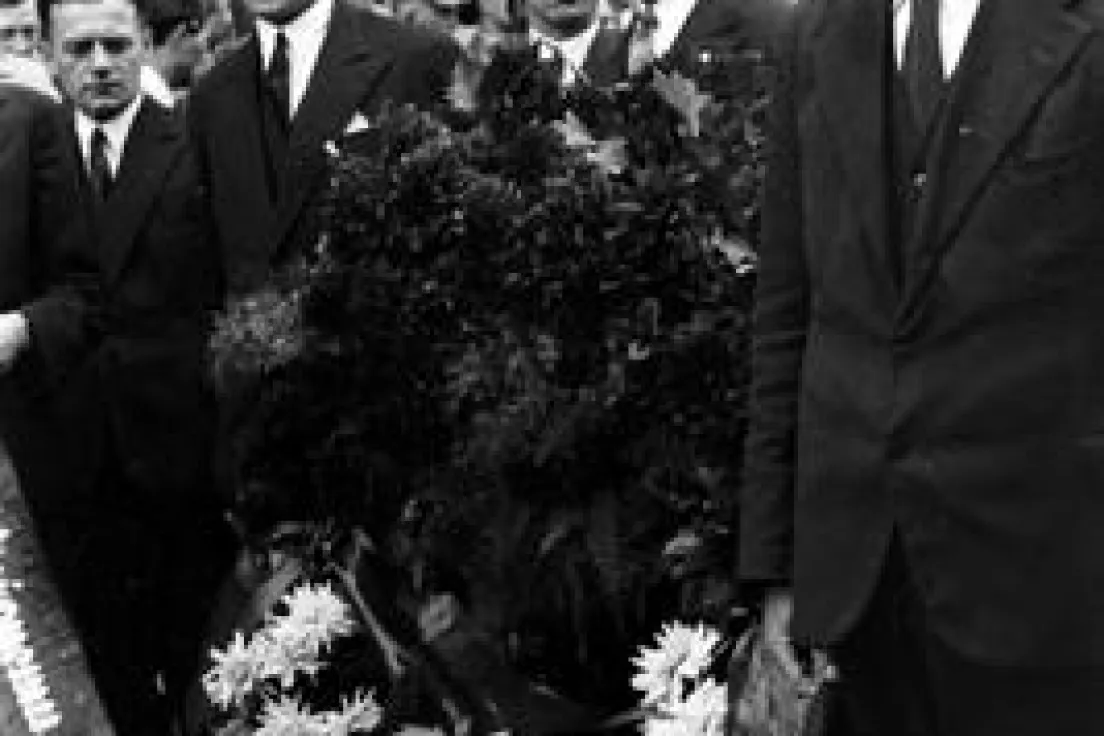 Pogrzeb Edwarda Centarowskiego we wrześniu 1933 roku