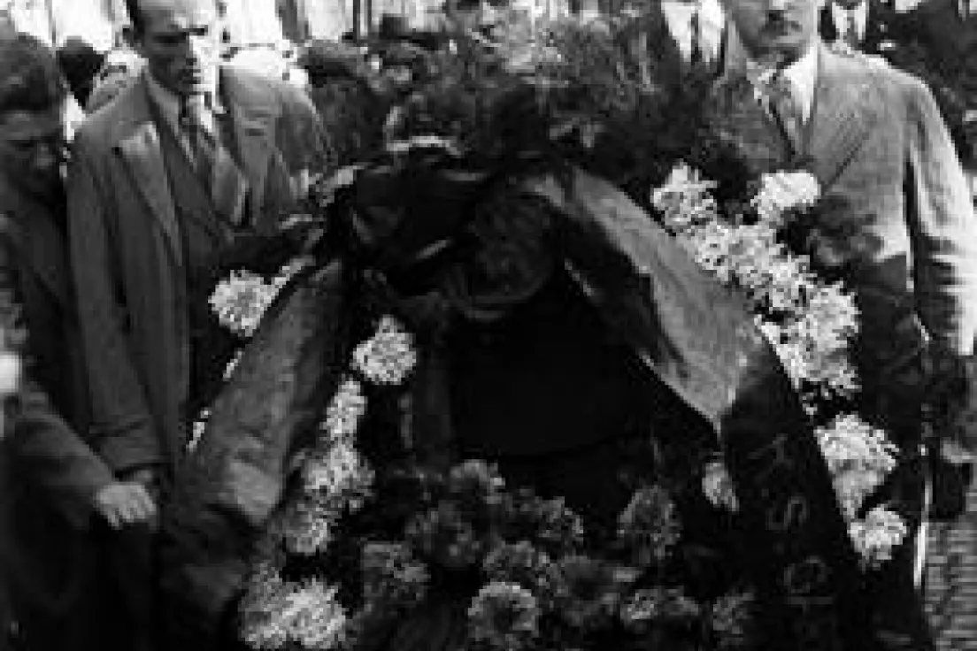 Pogrzeb Edwarda Centarowskiego we wrześniu 1933 roku