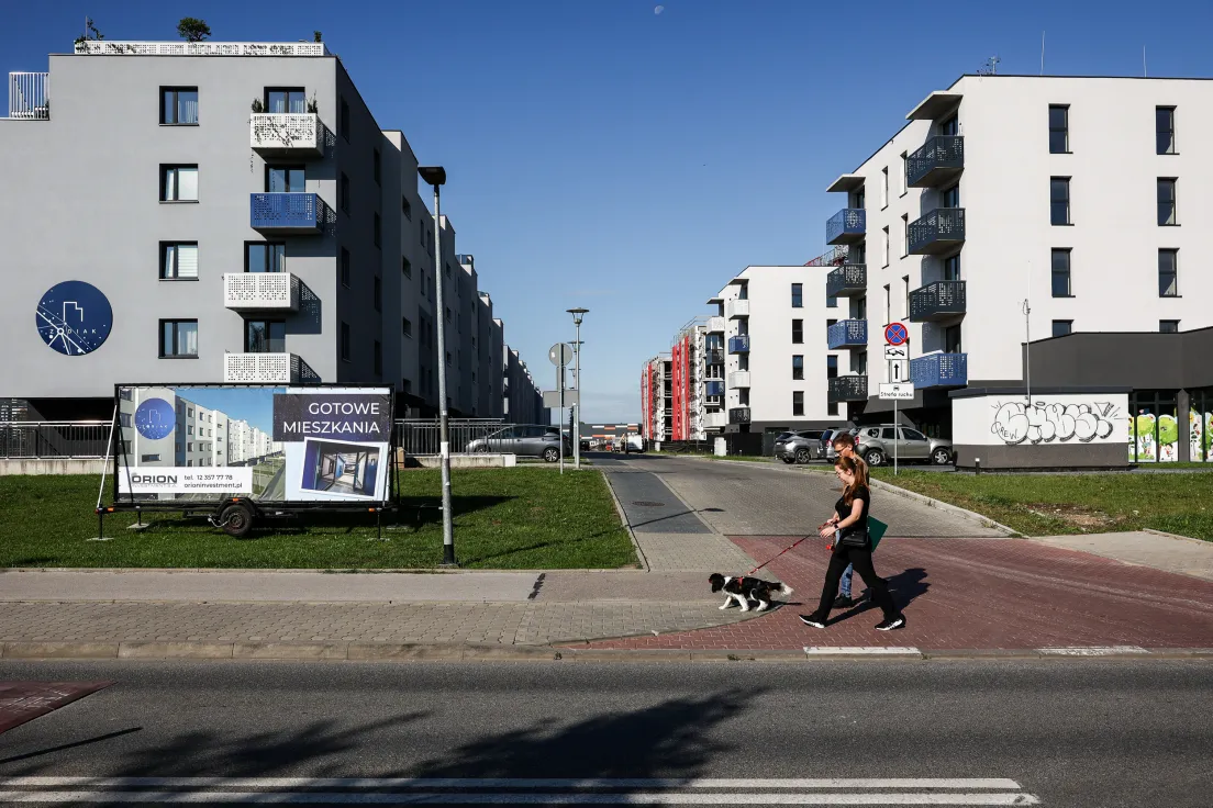 Ulica Domagały na Złocieniu