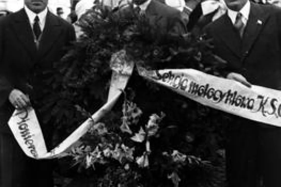 Pogrzeb Edwarda Centarowskiego we wrześniu 1933 roku