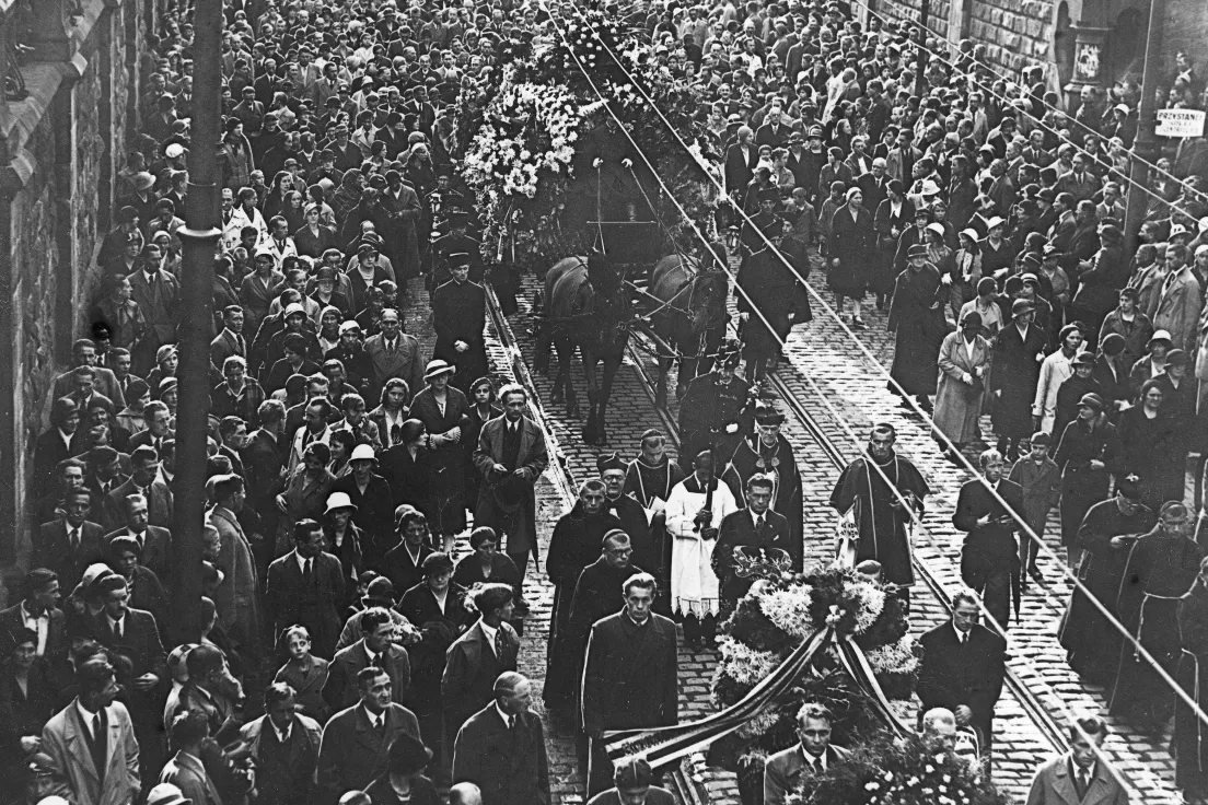 Pogrzeb Edwarda Centarowskiego we wrześniu 1933 roku