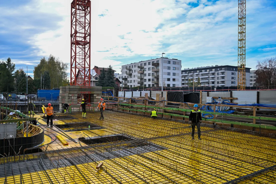 Budowa nowego bloku DRAGO na Górce Narodowej