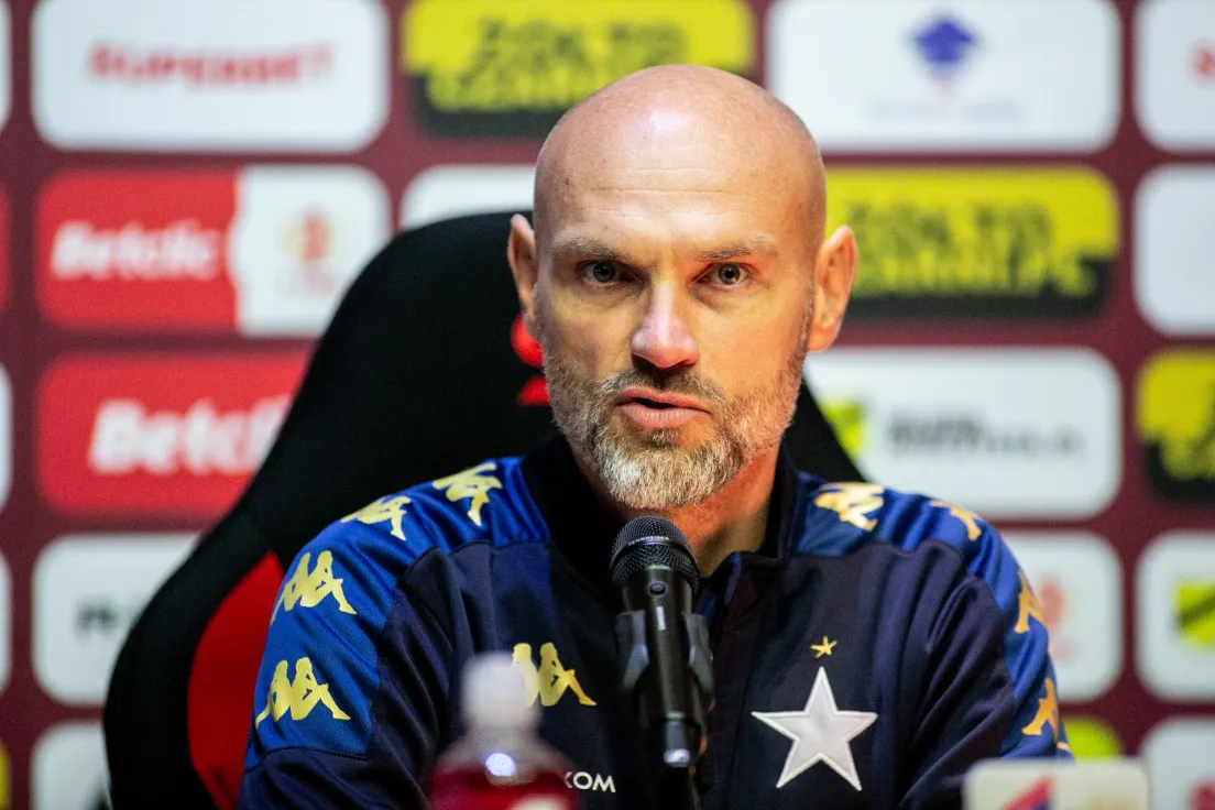 Trener Wisły Mariusz Jop