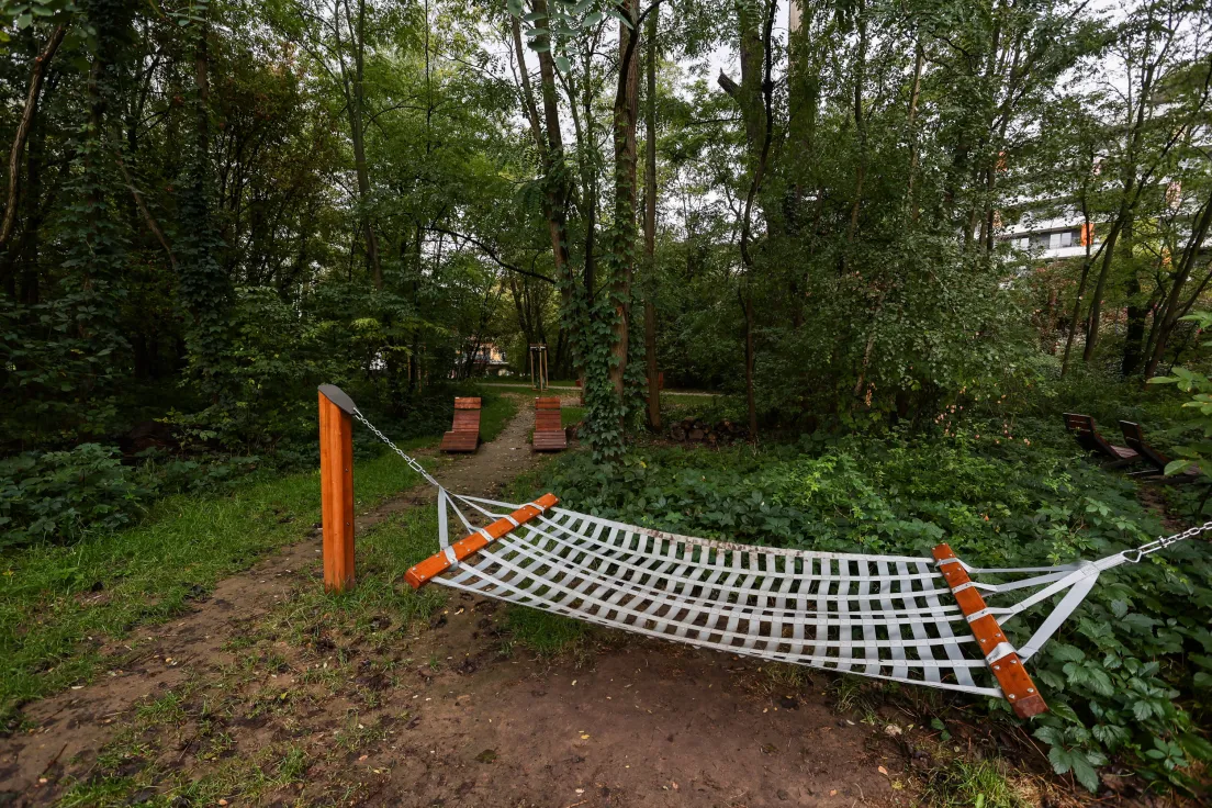Park Łokietka w Krakowie