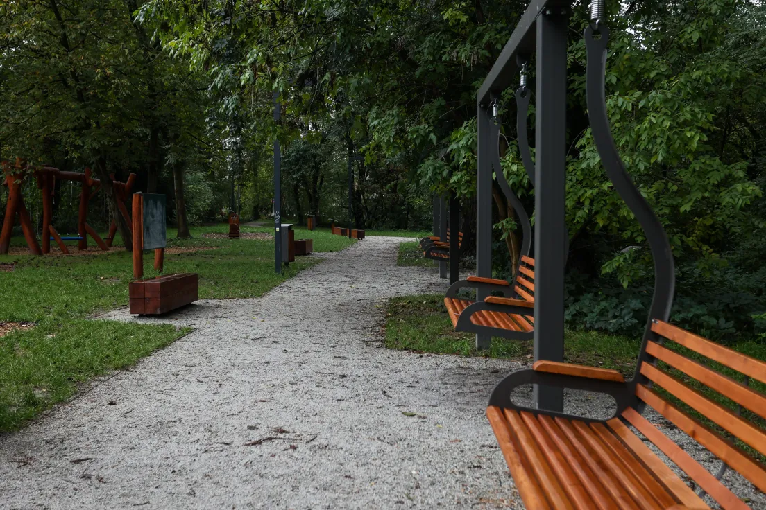 Park Łokietka w Krakowie