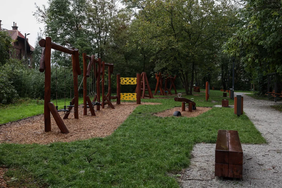 Park Łokietka w Krakowie