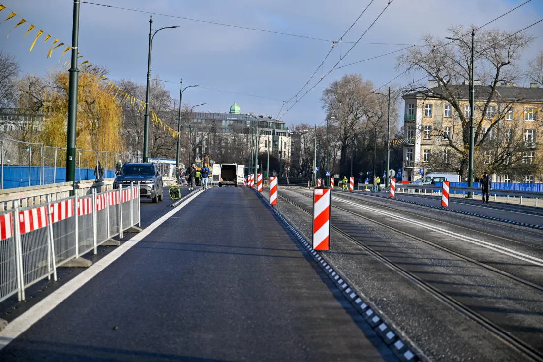 Otwarcie mostu Grunwaldzkiego po remoncie dla samochodów