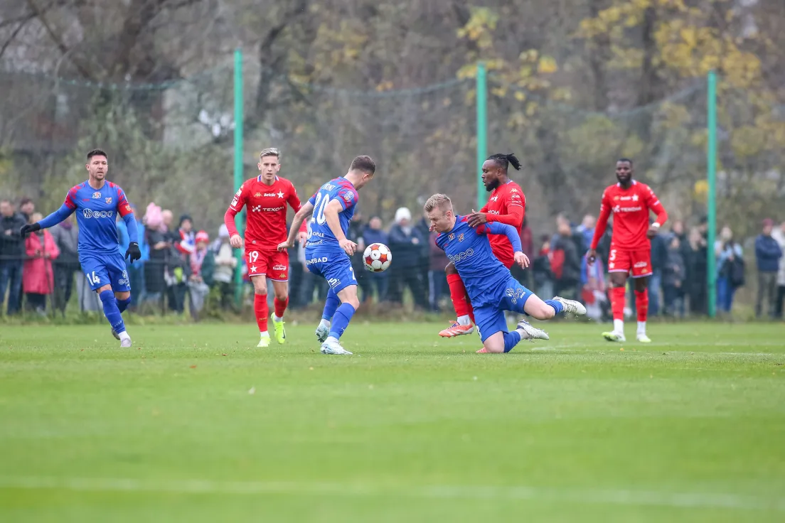 Myślenice. Sparing Wisła Kraków - Odra Opole