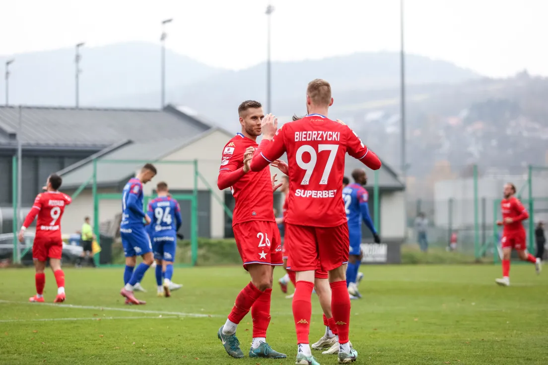 Myślenice. Sparing Wisła Kraków - Odra Opole